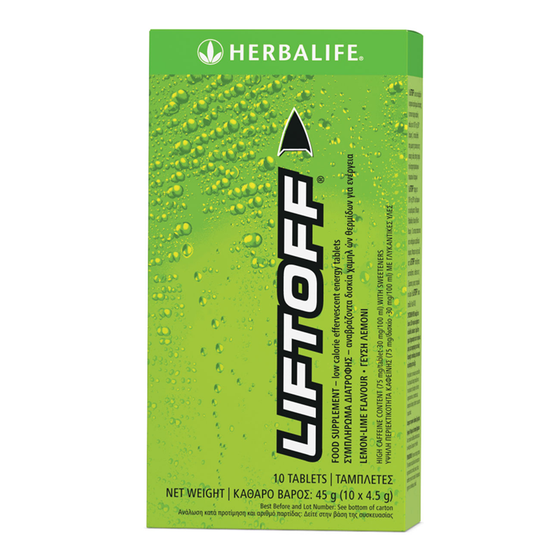 Lift Off® Effervescent Energy Drink 10 tablets per box